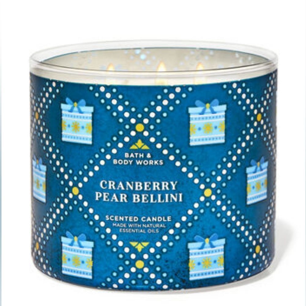 Cranberry Pear Bellini Candle from Bath & Body Works